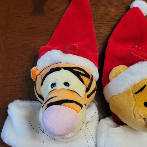 Disney Pooh and Tigger Plush Christmas Stockings - Picture 4 of 8